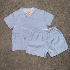 Beaufort Bonnet Company matching shorts set. Size 2T